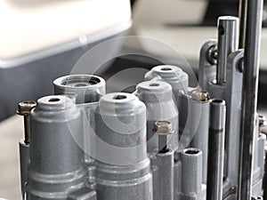 Aluminium case and parts form car gear tramsmission