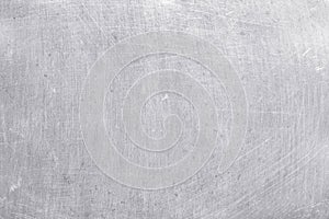 Aluminium metal texture background, scratches on polished stainless steel