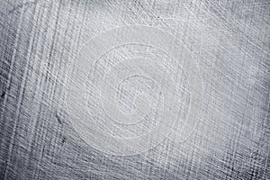 Aluminium metal texture background, scratches on stainless steel