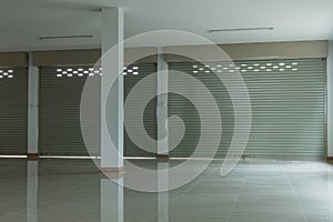 Aluminium steel metal roller shutter door