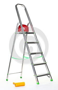 Aluminium stepladder