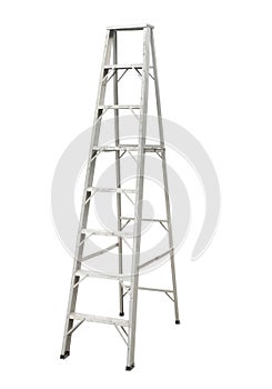 Aluminium stepladder