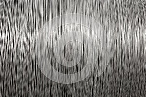 Aluminium wire spool texture