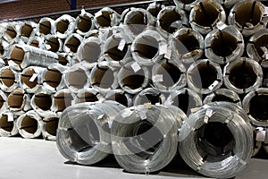 Aluminium wire spools