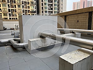Aluminum alloy chilled water pipe for air conditioning