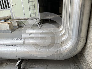 Aluminum alloy chilled water pipe for air conditioning