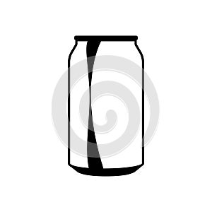 Aluminum can outline icon