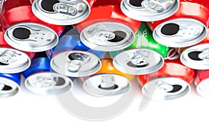 Aluminum cans photo