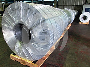 Aluminum coil packed