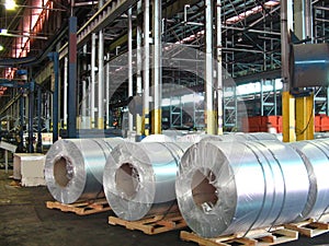 Aluminum coils, Rolled aluminium coil photo