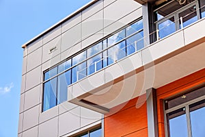 Aluminum facade and alubond panels