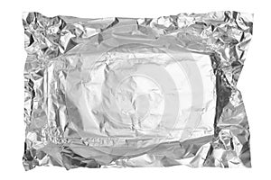 Aluminum foil from chocolate