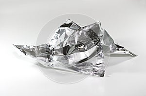 Aluminum Foil Crumpled