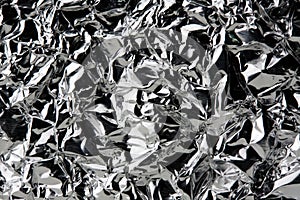 Aluminum foil texture