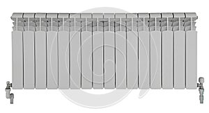 Aluminum heating radiator