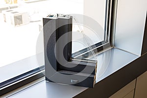 Aluminum or PVC window profile