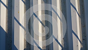 Aluminum roof texture