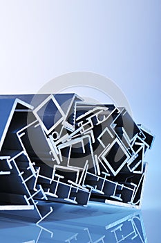 Aluminum sectional strips