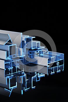 Aluminum sectional strips