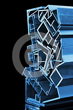 Aluminum sectional strips