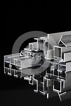 Aluminum sectional strips