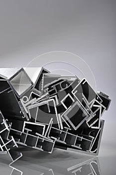 Aluminum sectional strips