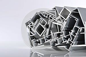 Aluminum sectional strips