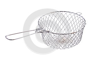 Aluminum sieve or colander photo