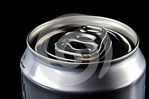 Aluminum soda can mock-up fresh cold fuzzy drink container cola beverage blank aluminium jar refreshing syrup steel