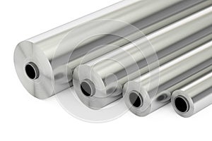 Aluminum or steel foil rolls, 3D