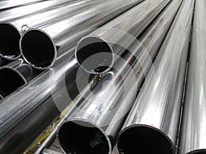 Aluminum tubes photo