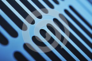 Aluminum ventilation grid