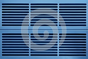 Aluminum ventilation grid