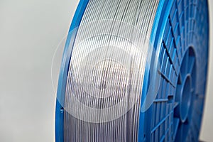 Aluminum wire in coil