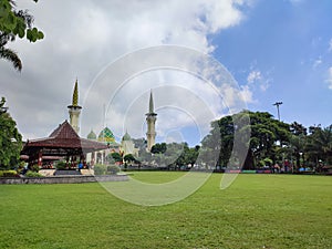 Alun-alun and Masjid Agung Magetan