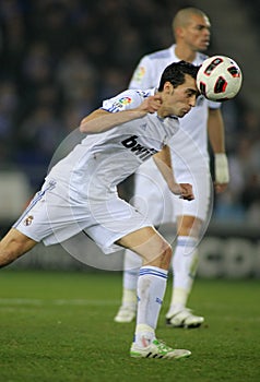 Alvaro Arbeloa of Real Madrid