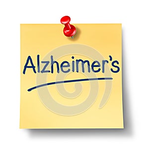 Alzheimer Reminder Office Note