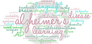 Alzheimer`s Word Cloud