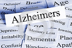 Alzheimers Concept Horizontal