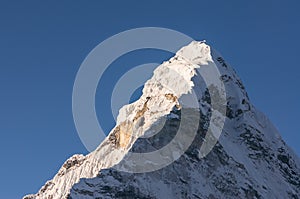 Ama Dablam mountain peak, Everest region