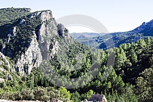 Amador rocks, castellon mountains