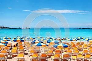 Amadores beach. Gran Canaria, Canary islands, Spain