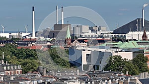 Amager Bakke, Amager Hill or Amager Slope or Copenhill - a heat and power waste-to-energy plant