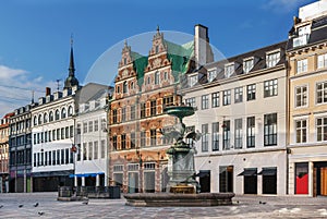 Amagertorv Amager Square, Copenhagen, Denmark photo