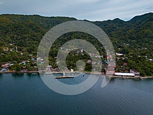 Amahusu Village in Ambon, Maluku, Indonesia