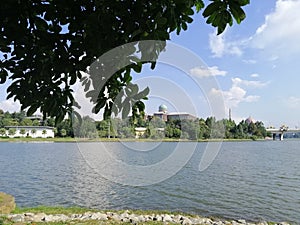 Amaizing panoramic view at lakeside Botanical Garden Putrajaya