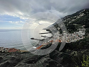 Amalfi, Amalfi coast, Salerno, Italy. glimpses of Amalfi