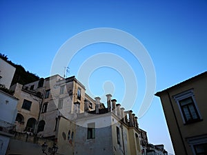 Amalfi cityview in Italie