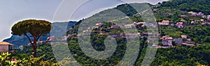 Amalfi Coast, coastline along the southern edge of the Sorrentine Peninsula, Campania region. Italy