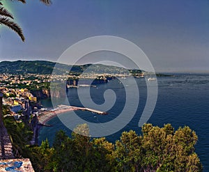 Amalfi Coast, coastline along the southern edge of the Sorrentine Peninsula, Campania region. Italy